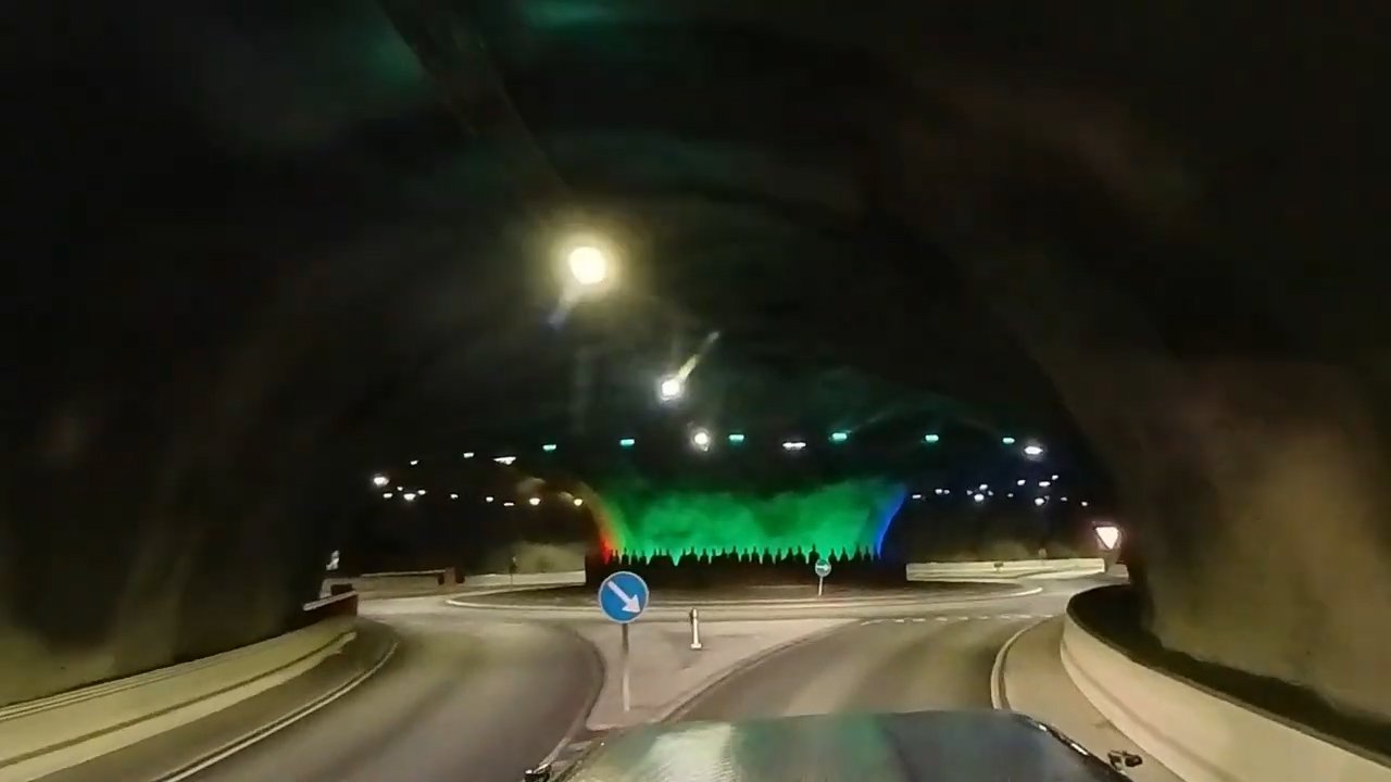 The world&rsquo;s only sub-sea roundabout, deep beneath the Faroe Islands