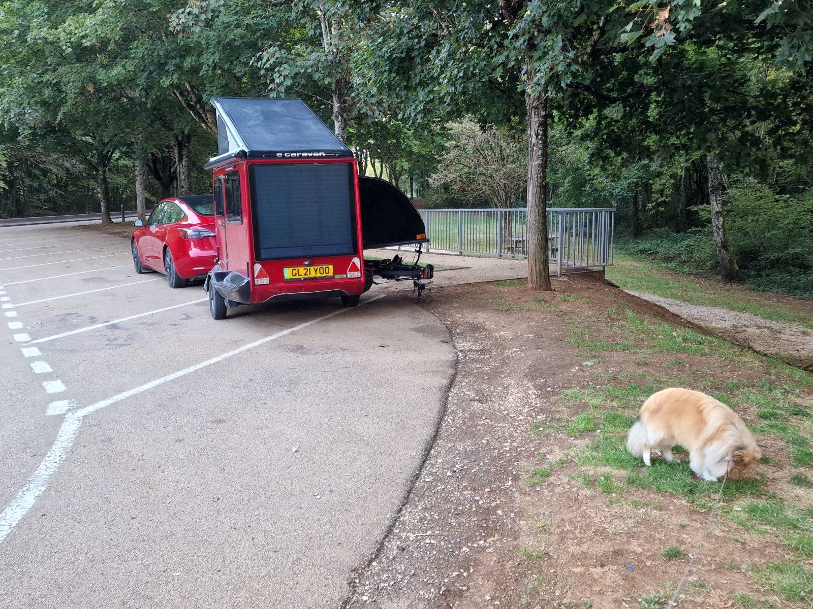 Dashaway evening campsite