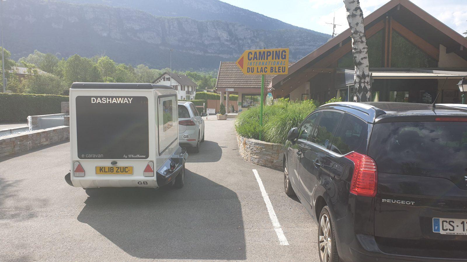 DFDS ferry Dover to Calais with Dashaway on car deck
